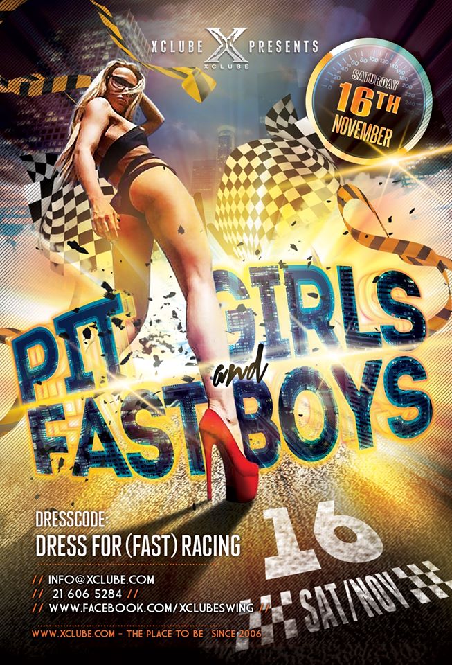 Pit girls and fast boys