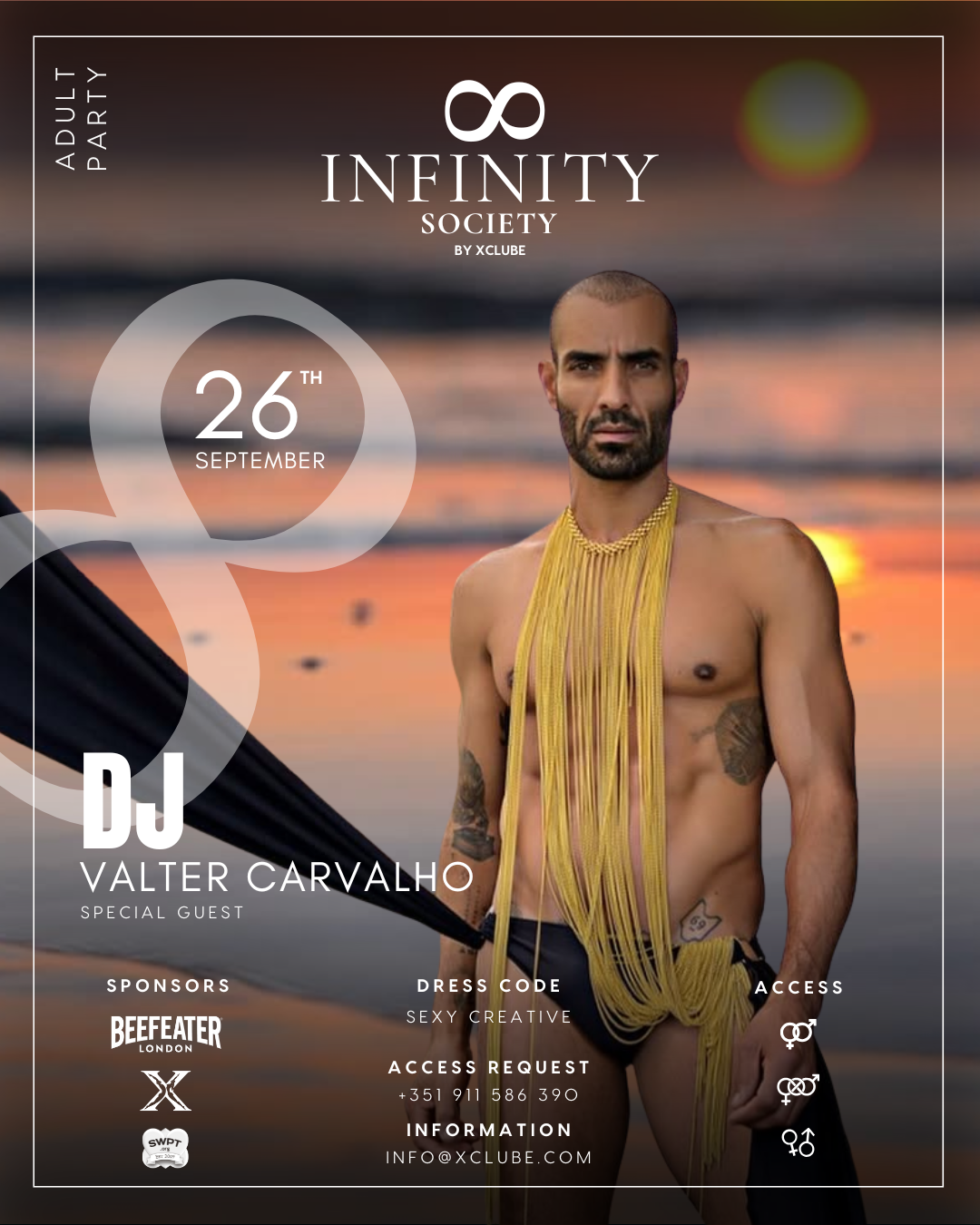 Infinity Society by XClube: edição de Setembro