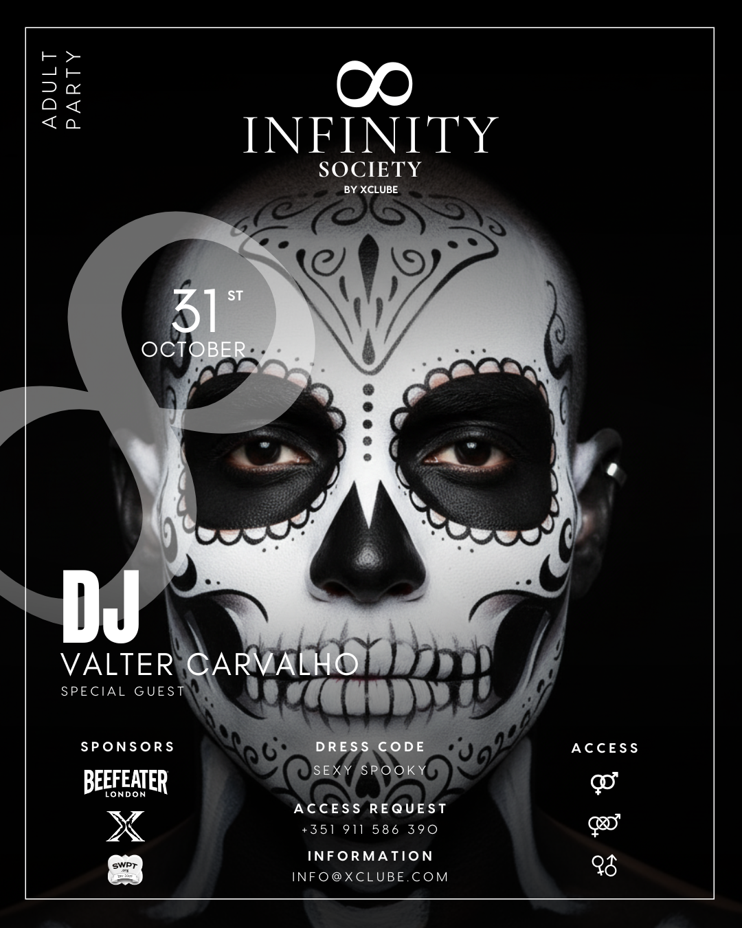 Dois em um: Infinity Halloween@XClube!