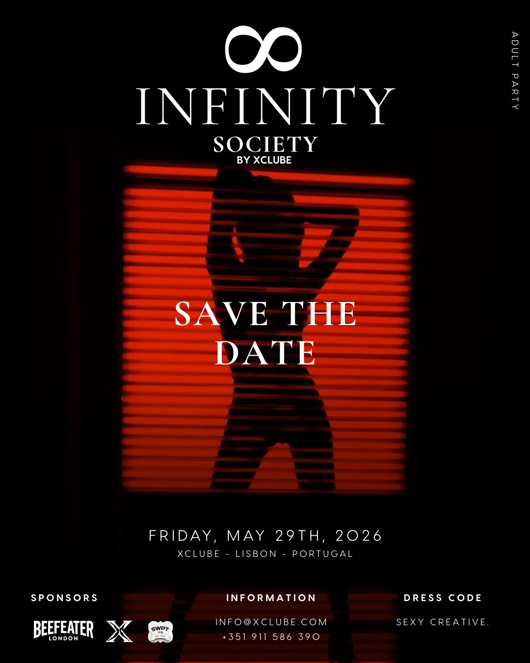 Infinity Society by XClube - Maio