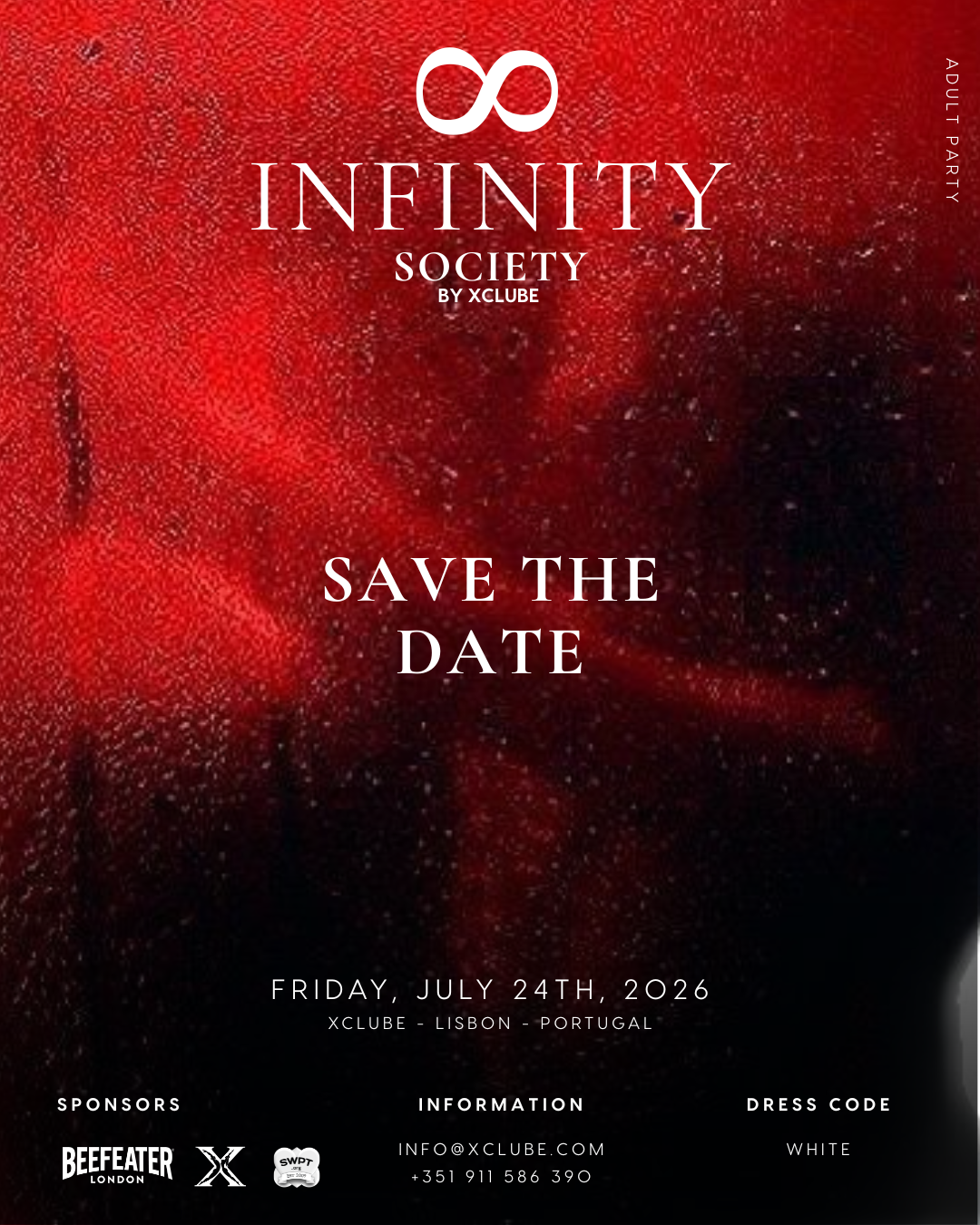 Infinity Society by XClube - Julho