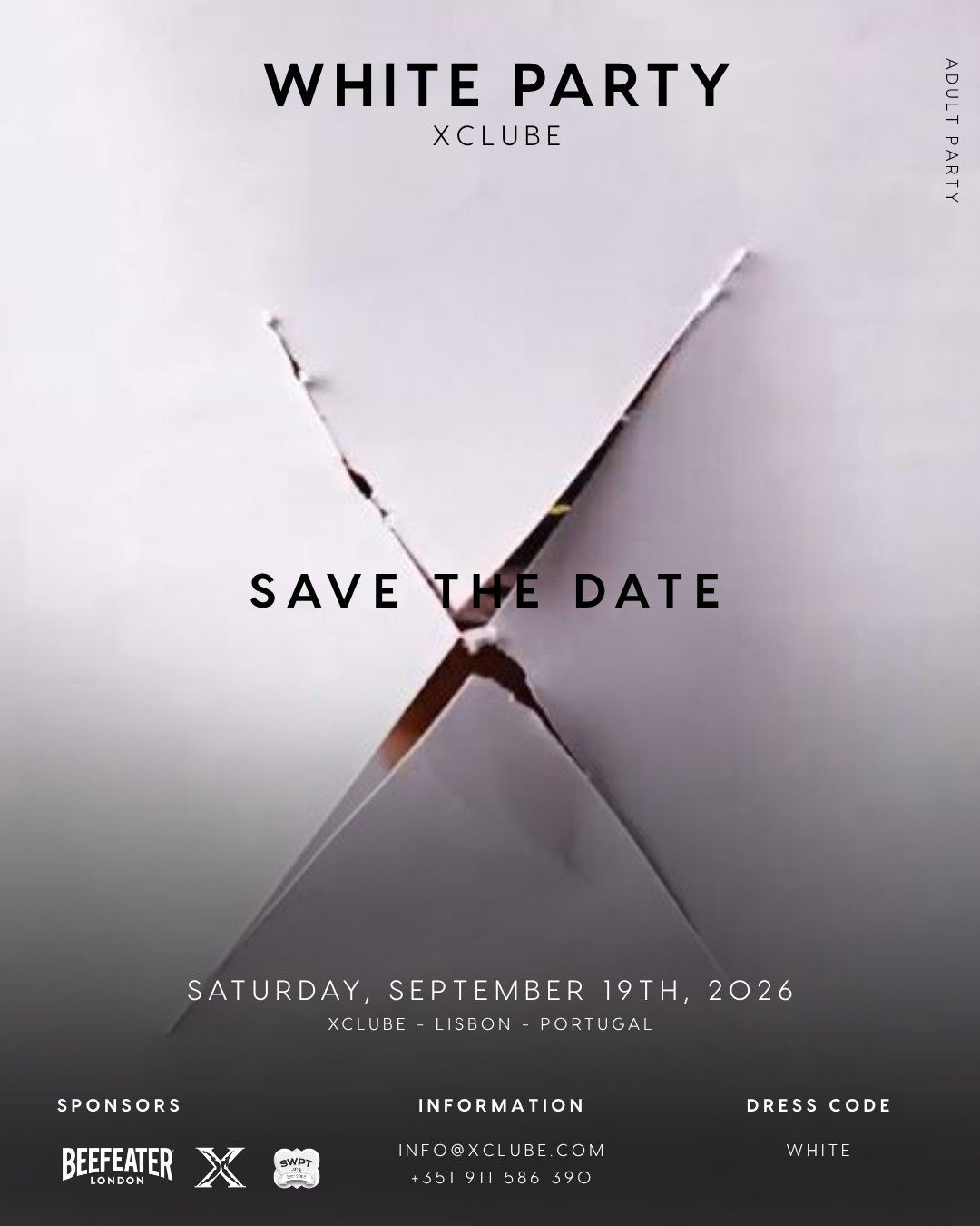 White Party@XClube - Setembro