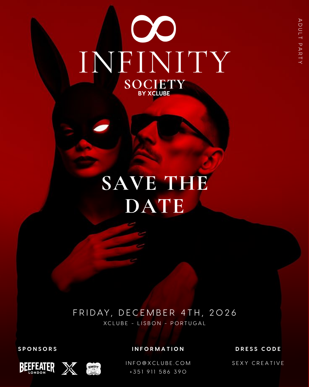 Infinity Society by XClube - Dezembro