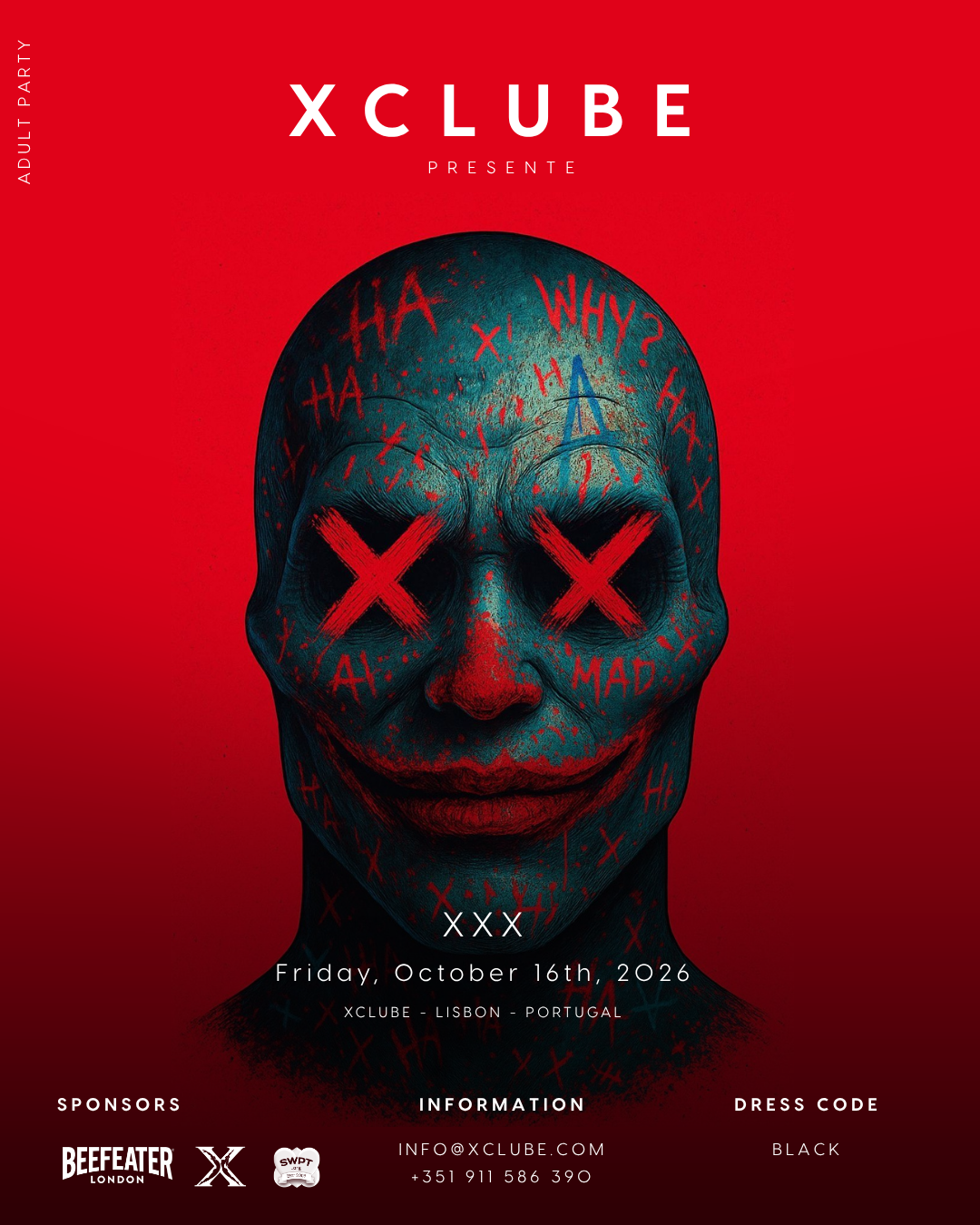 XXX @ XClube — Outubro